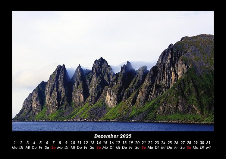 Produktbild: Berge 2025 Fotokalender DIN A3