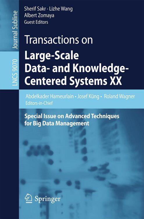 Produktbild: Transactions on Large-Scale Data- and Knowledge-Centered Systems XX