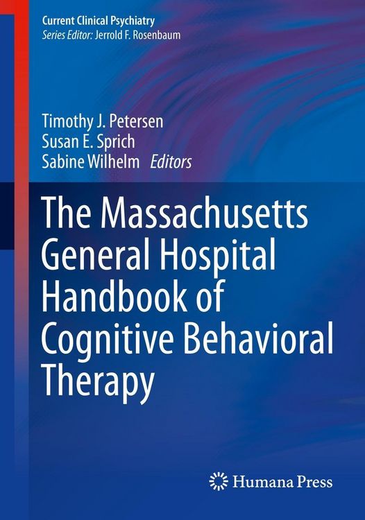 Produktbild: The Massachusetts General Hospital Handbook of Cognitive Behavioral Therapy