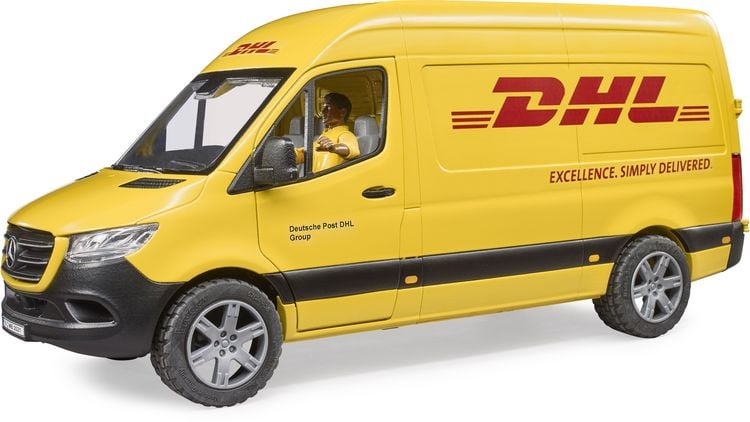 Produktbild: bruder 02671 MB Sprinter DHL mit Fahrer und Zubeh&ouml;r