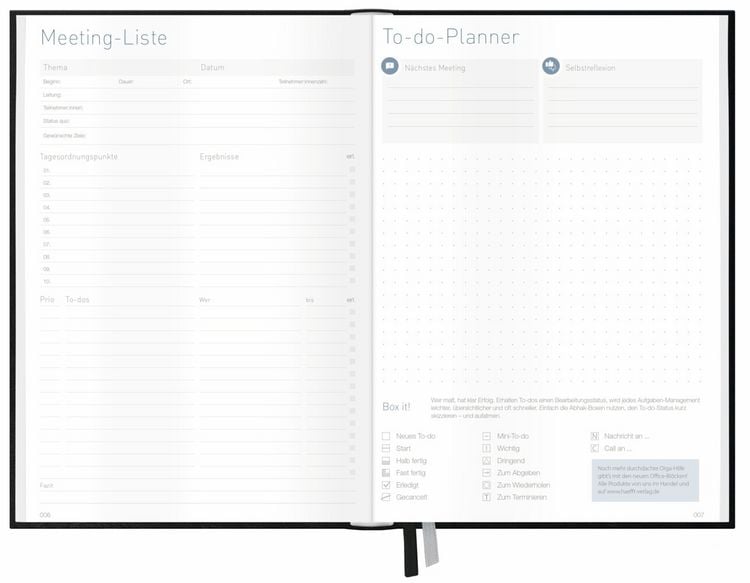 Produktbild: Business-Timer 26/27 17 Monate [Schwarz]