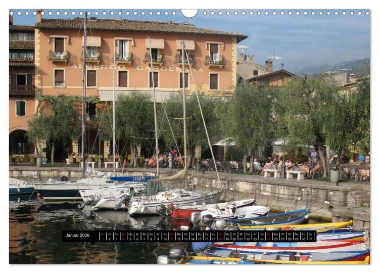 Produktbild: Gardasee (Wandkalender 2026 DIN A3 quer), CALVENDO Monatskalender