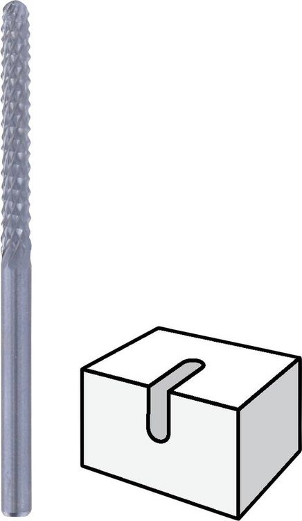 Produktbild: Dremel 2615056232 Fugenfr&auml;ser 3.2mm Schaftdurchmesser 3.2mm