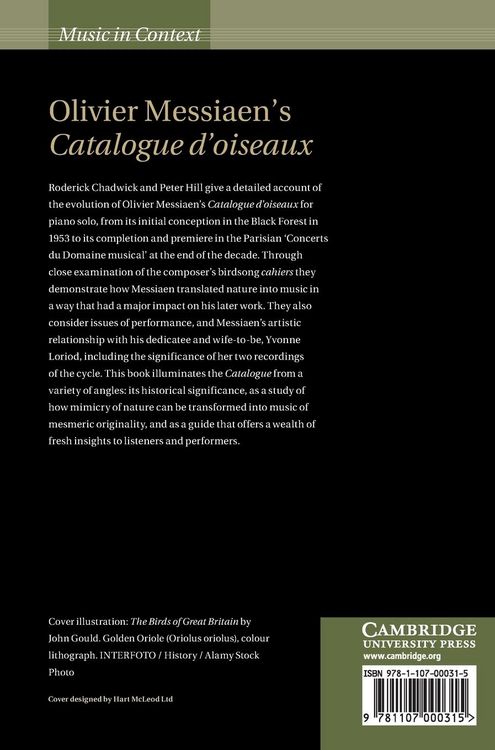 Produktbild: Olivier Messiaen's Catalogue d'oiseaux