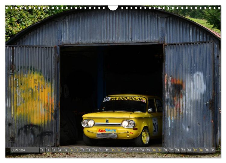 Produktbild: Ein W&auml;lderporsche - NSU Reich TT (Wandkalender 2026 DIN A3 quer), CALVENDO Monatskalender