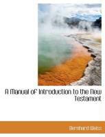 Produktbild: A Manual of Introduction to the New Testament