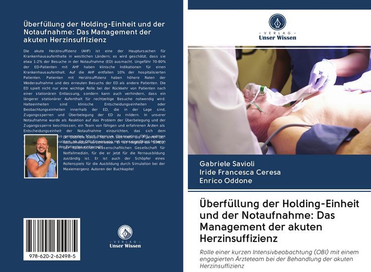 Produktbild: &Uuml;berf&uuml;llung der Holding-Einheit und der Notaufnahme: Das Management der akuten Herzinsuffizienz