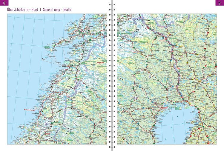 Produktbild: freytag & berndt Autoatlas Schweden. 1:250.000