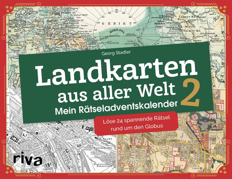 Produktbild: Landkarten aus aller Welt 2 &ndash; Mein R&auml;tseladventskalender
