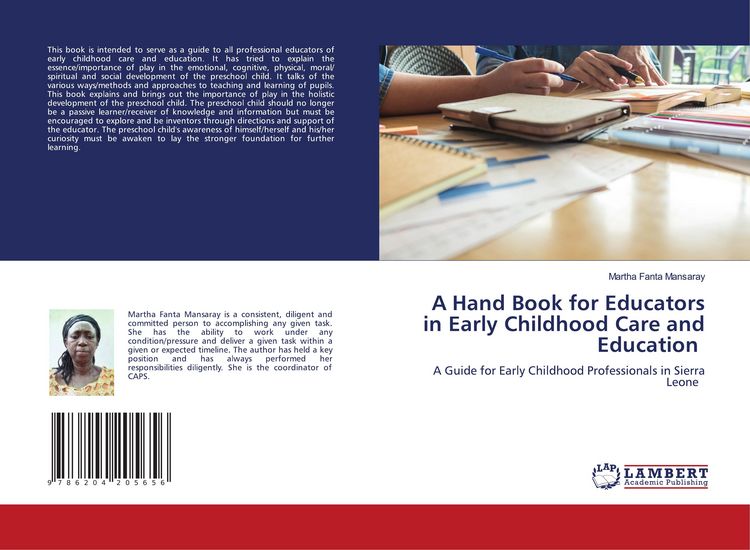 Produktbild: A Hand Book for Educators in Early Childhood Care and Education