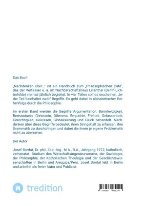 Produktbild: Nachdenken &uuml;ber...