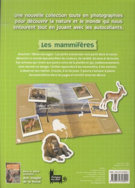 Produktbild: Mon imagier des mammif&egrave;res