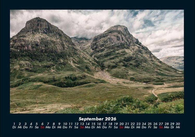 Produktbild: Berge 2026 Fotokalender DIN A4