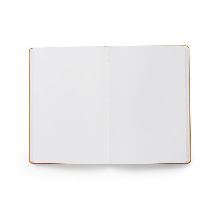 Produktbild: Notizbuch A5 Softcover Blanko Mandarin Orange