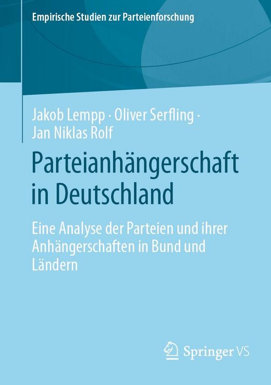 Produktbild: Parteianh&auml;ngerschaft in Deutschland