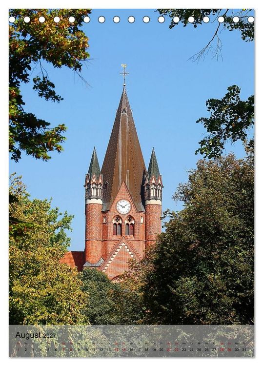 Produktbild: MEIN HALLE / SAALE (Tischkalender 2027 DIN A5 hoch), CALVENDO Monatskalender