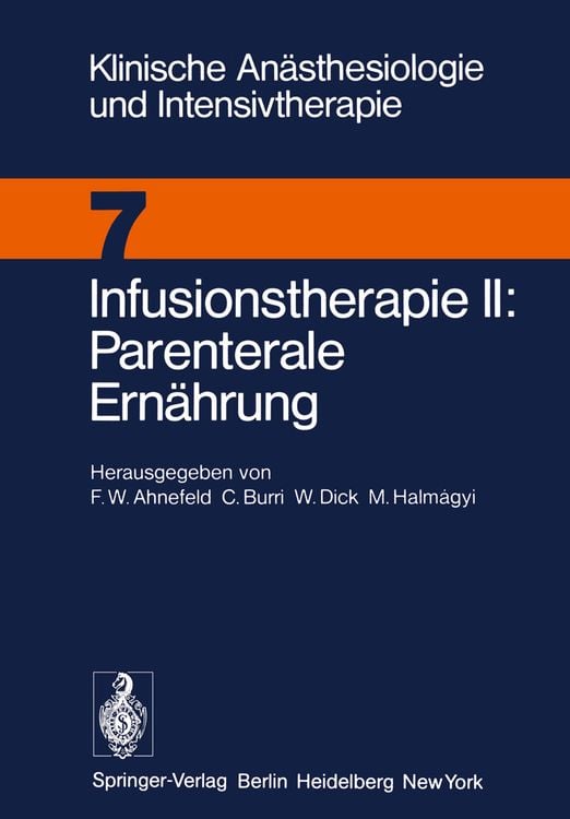 Produktbild: Infusionstherapie II Parenterale Ern&auml;hrung