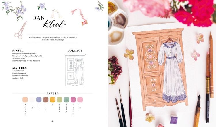 Produktbild: Watercolor Cottagecore