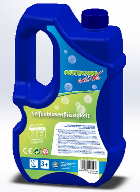 Produktbild: Outdoor active Seifenblasenfl&uuml;ssigkeit, 3 Liter Kanister