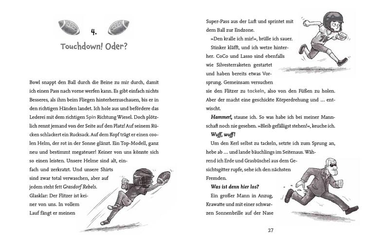 Produktbild: Die Football-Freunde &ndash; Touchdown f&uuml;r die Grasdorf Rebels