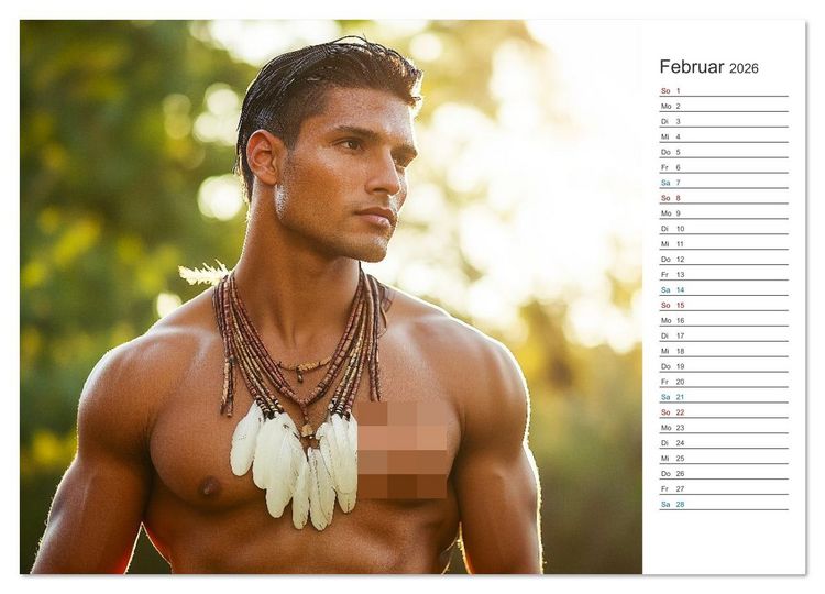 Produktbild: Im Bann des Kriegers (hochwertiger Premium Wandkalender 2026 DIN A2 quer), Kunstdruck in Hochglanz