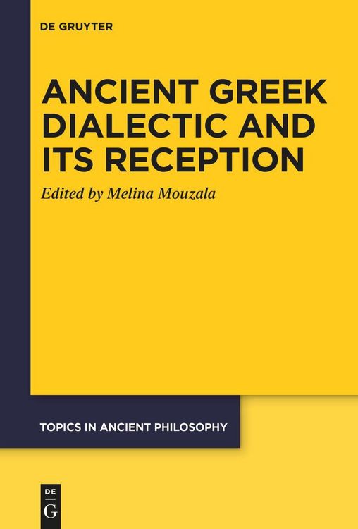 Produktbild: Ancient Greek Dialectic and Its Reception