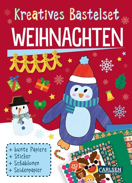Produktbild: Bastelset f&uuml;r Kinder: Kreatives Bastelset: Weihnachten 2025