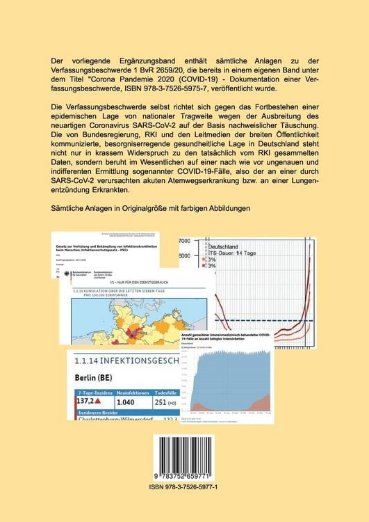 Produktbild: Corona Pandemie 2020 (Covid 19) - Erg&auml;nzungsband