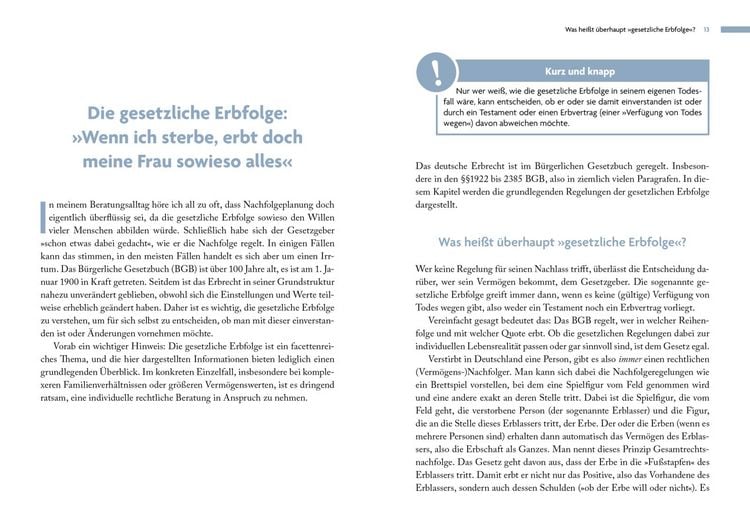 Produktbild: Richtig erben und vererben