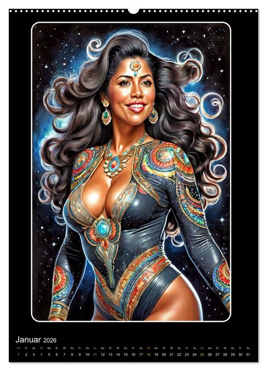 Produktbild: Miss im Universum (Wandkalender 2026 DIN A2 hoch), CALVENDO Monatskalender