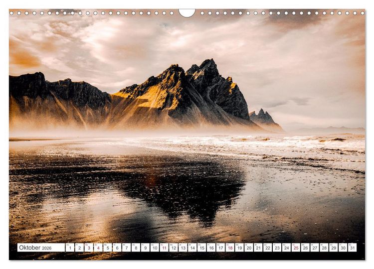 Produktbild: Magie des Nordens, Island und Norwegen (Wandkalender 2026 DIN A3 quer), CALVENDO Monatskalender