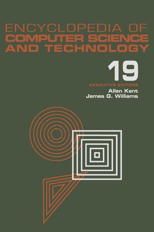 Produktbild: Encyclopedia of Computer Science and Technology