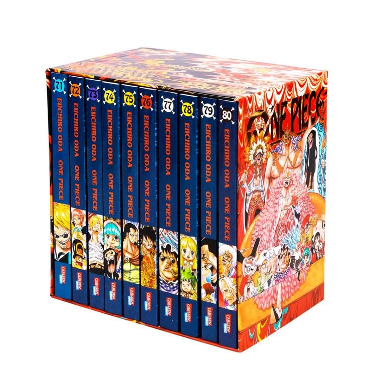 Produktbild: One Piece Sammelschuber 8: Dressrosa (inklusive Band 71-80)
