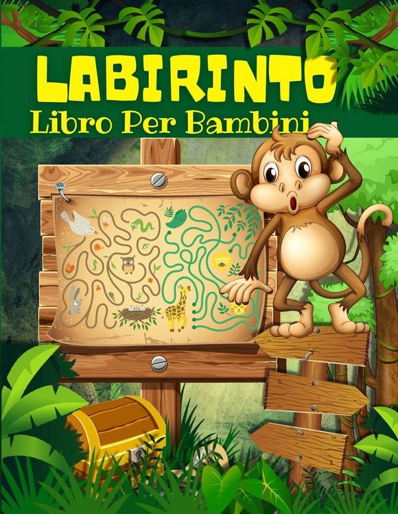 Produktbild: Livre De Labyrinthe Pour Enfants, Gar&ccedil;ons Et Filles