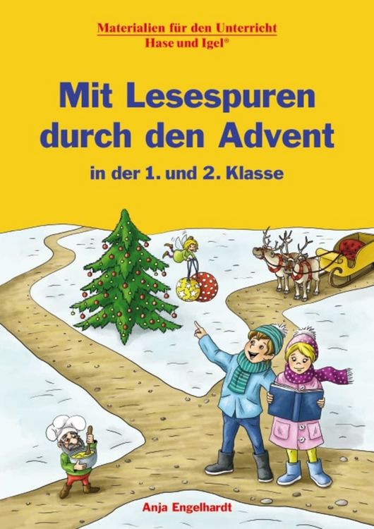 Produktbild: Mit Lesespuren durch den Advent in der 1. und 2. Klasse