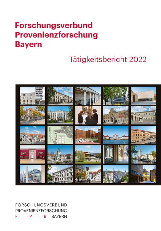 Produktbild: Forschungsverbund Provenienzforschung Bayern