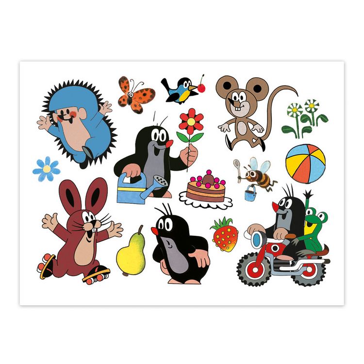 Produktbild: Tr&ouml;tsch Der kleine Maulwurf Tattoos