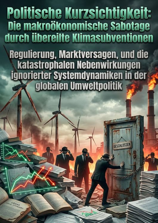 Produktbild: Politische Kurzsichtigkeit: Die makro&ouml;konomische Sabotage durch &uuml;bereilte Klimasubventionen