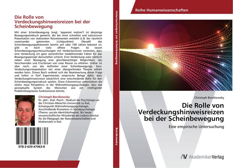 Produktbild: Die Rolle von Verdeckungshinweisreizen bei der Scheinbewegung