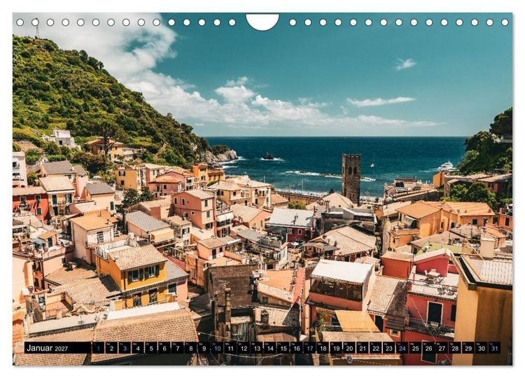 Produktbild: Cinque Terre - Traumhaft sch&ouml;n (Wandkalender 2027 DIN A4 quer), CALVENDO Monatskalender