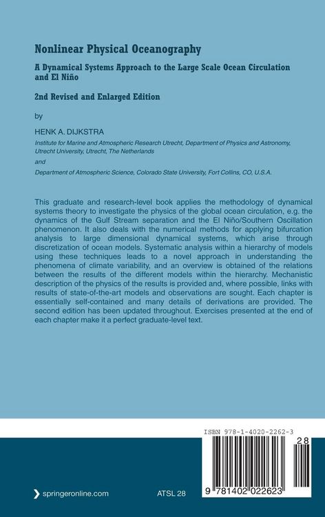 Produktbild: Nonlinear Physical Oceanography