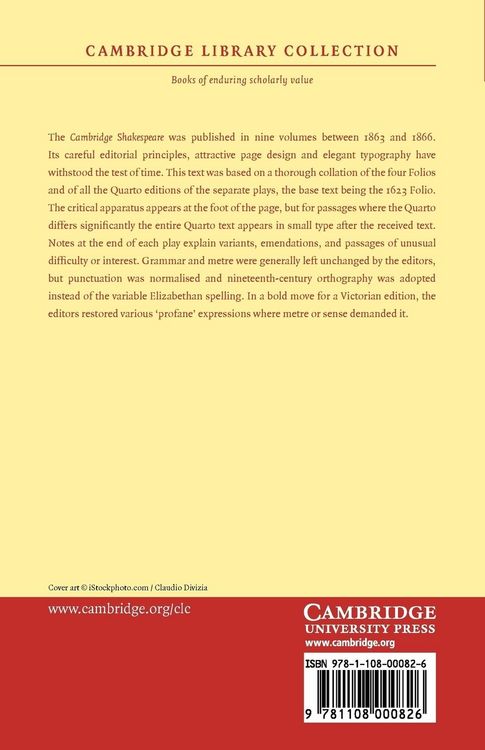 Produktbild: The Cambridge Shakespeare