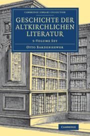 Produktbild: Geschichte Der Altkirchlichen Literatur 5 Volume Set