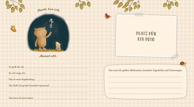 Produktbild: Mister O'Lui Babyalbum - Mein erstes Jahr