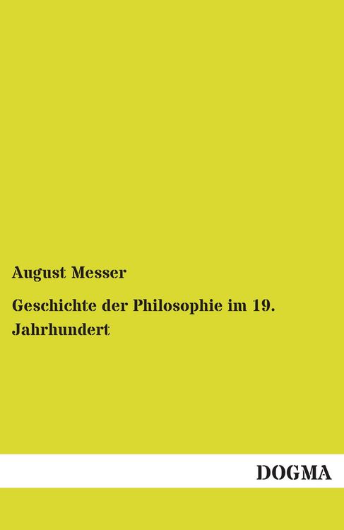 Produktbild: Geschichte der Philosophie im 19. Jahrhundert