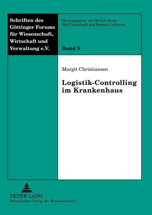 Produktbild: Logistik-Controlling im Krankenhaus