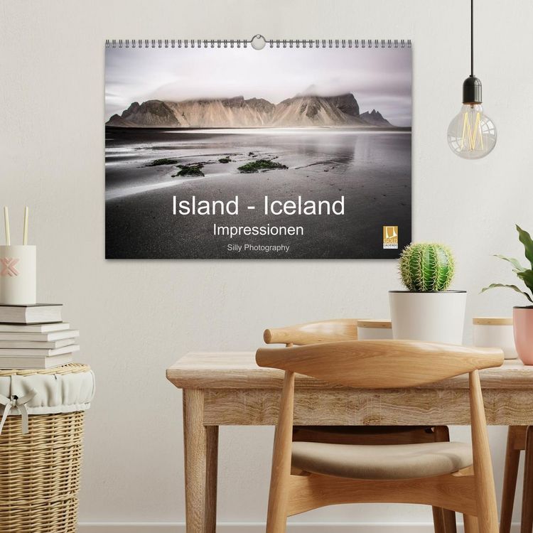 Produktbild: Island - Iceland Impressionen (Wandkalender 2026 DIN A3 quer), CALVENDO Monatskalender