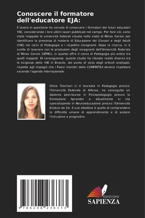 Produktbild: Conoscere il formatore dell'educatore EJA: