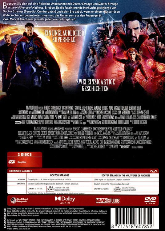 Produktbild: Doctor Strange - 2-Movie Collection