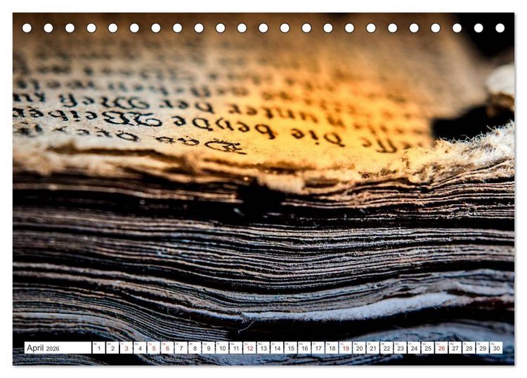 Produktbild: Ars Libri - Kunstwerk Buch (Tischkalender 2026 DIN A5 quer), CALVENDO Monatskalender